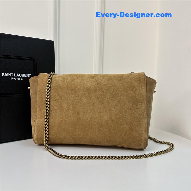 Y51 kate logo suede chain bag