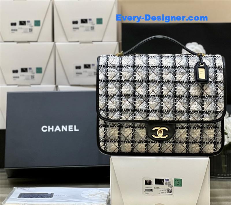 Ch**el woolen backpack