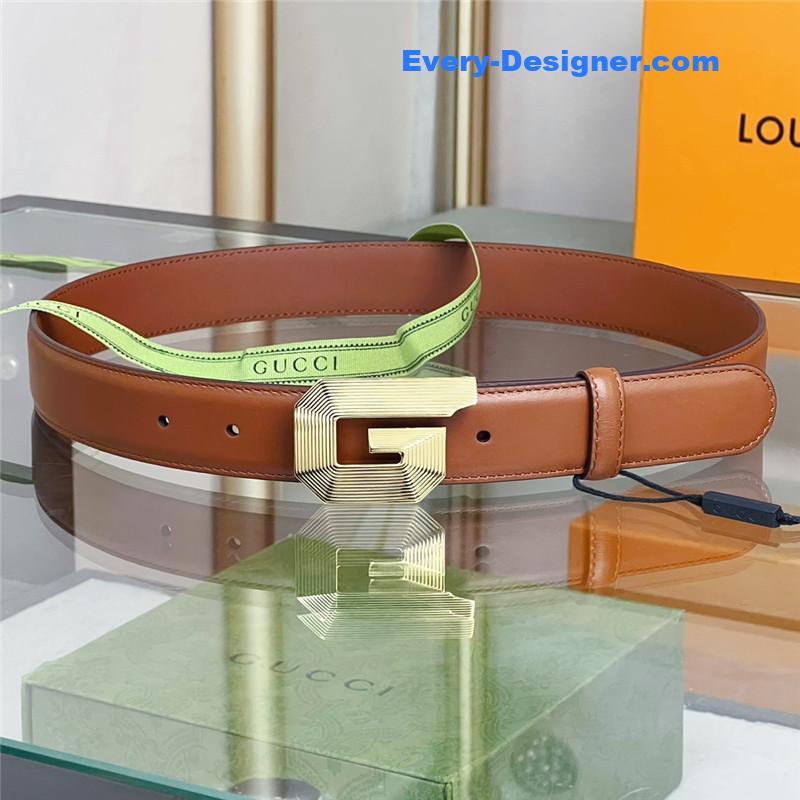 Gvc*1 g buckle narrow belt