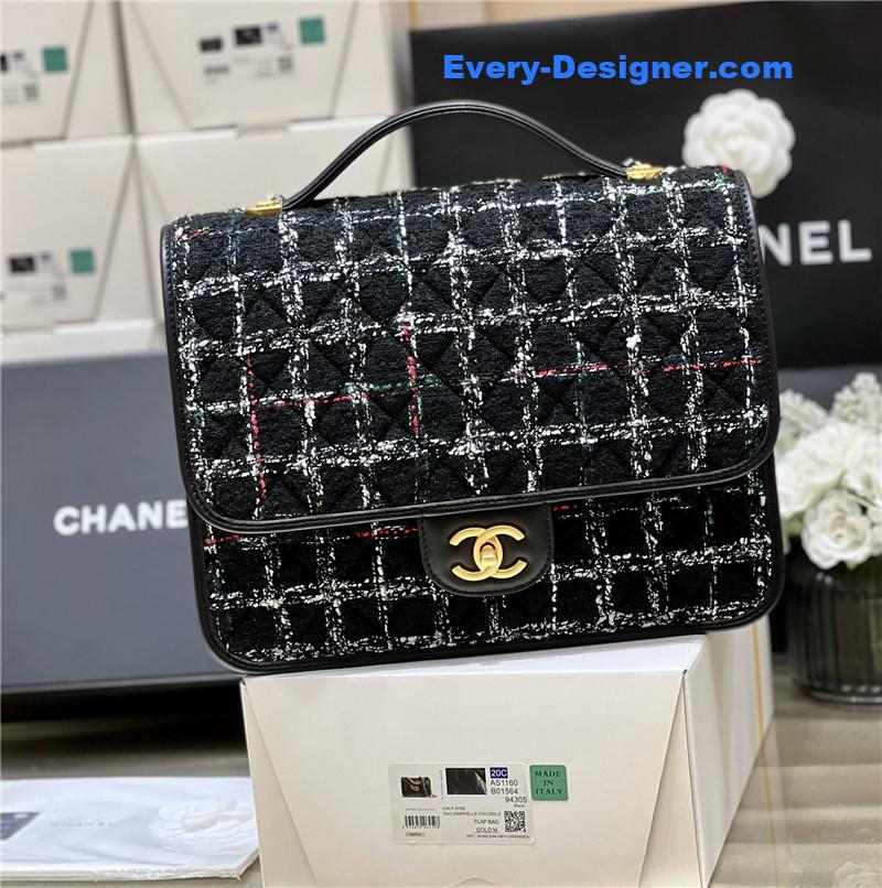 Ch**el woolen backpack