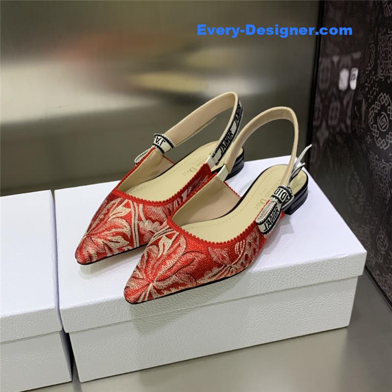 D10r bowknot color matching women’s shoes