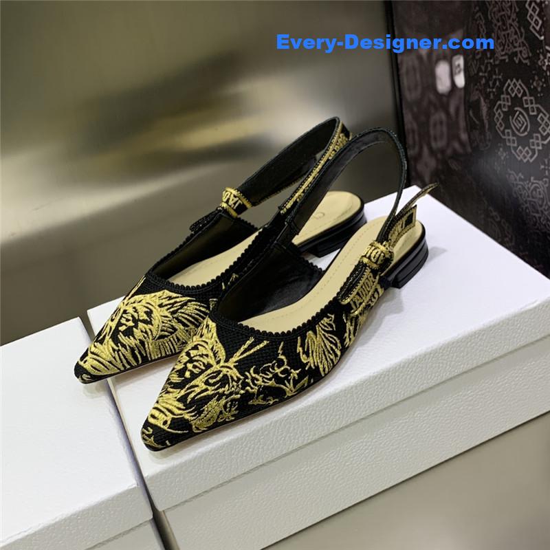 D10r bowknot color matching women’s shoes