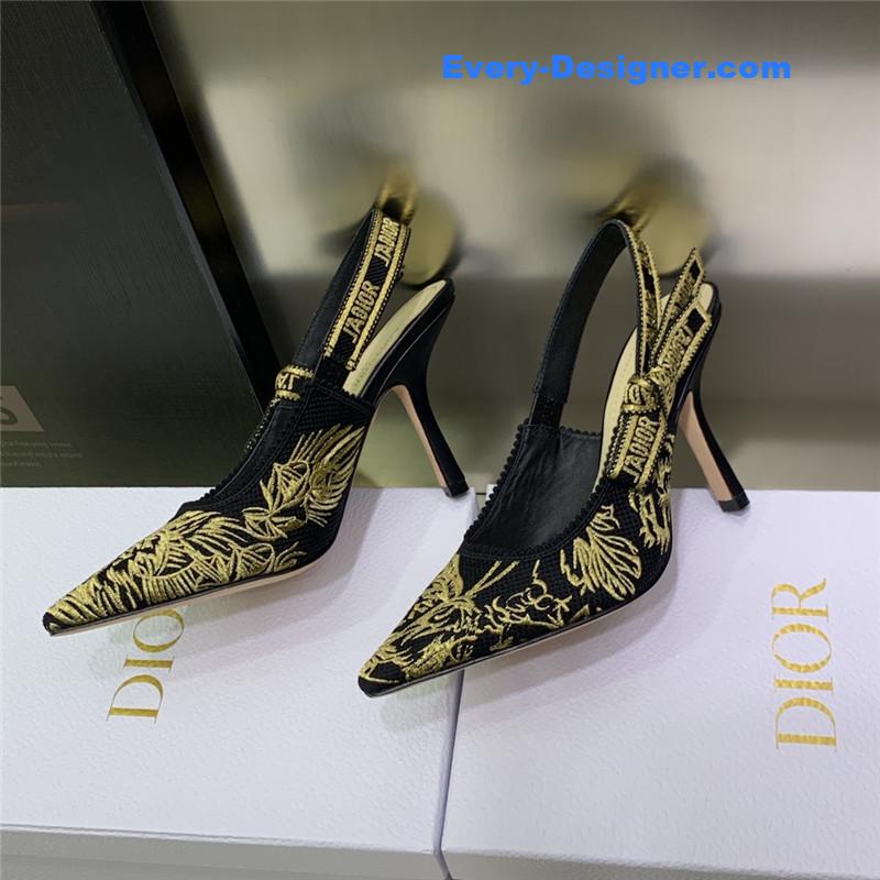 D10r high heel bowknot color matching women’s shoes