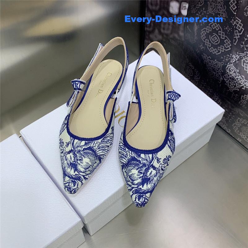 D10r bowknot color matching women’s shoes