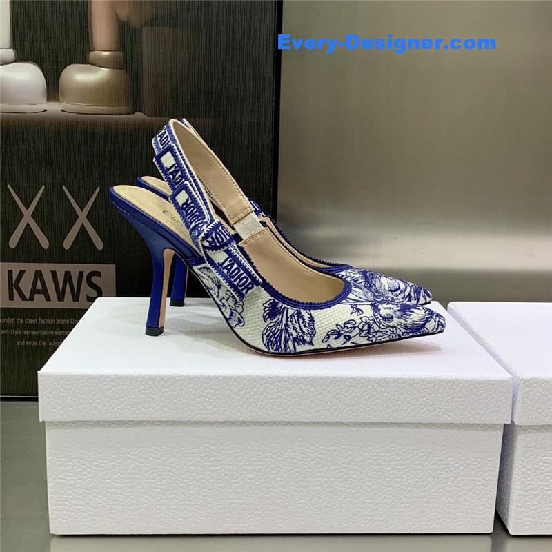 D10r high heel bowknot color matching women’s shoes