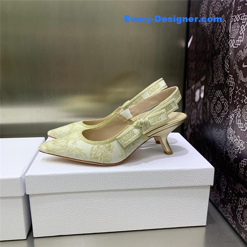 D10r high heel bowknot color matching women’s shoes