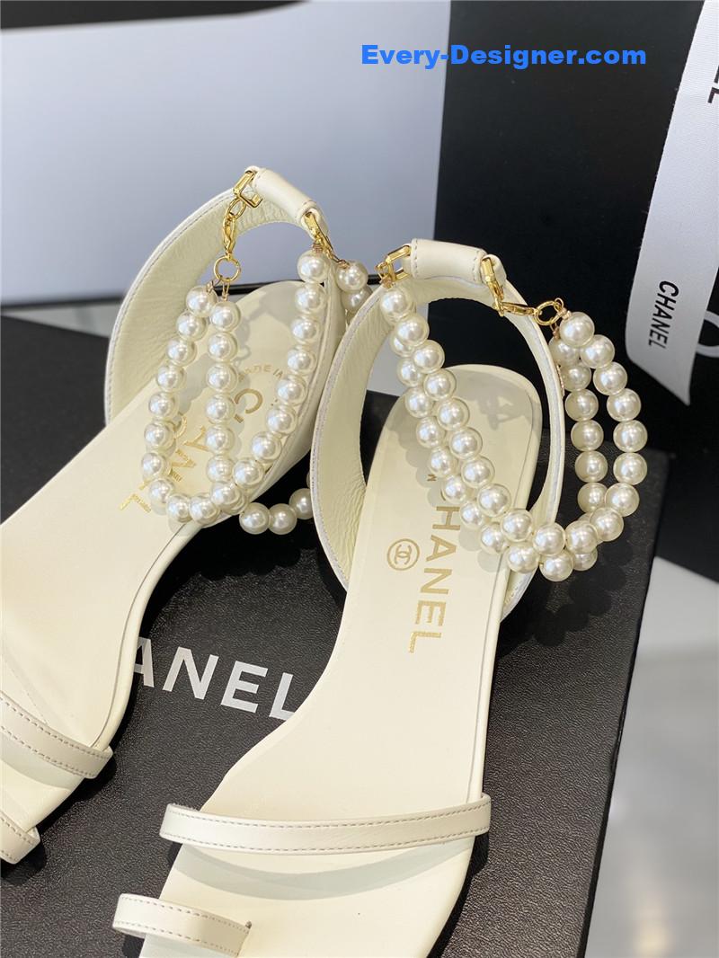 CC pearl sandals