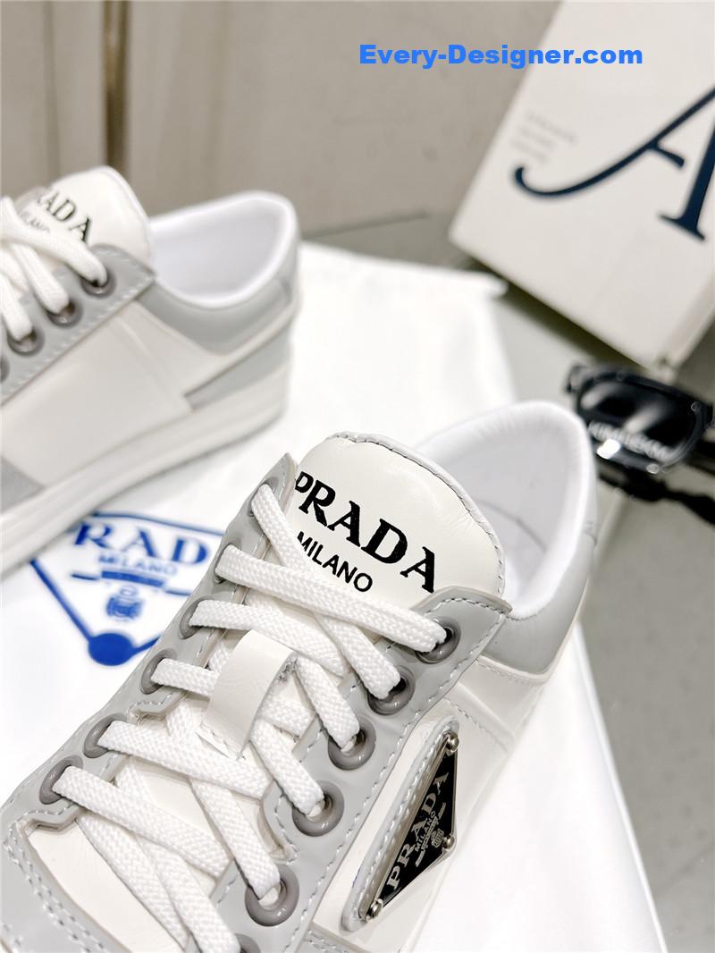 Pra*a leather sneakers