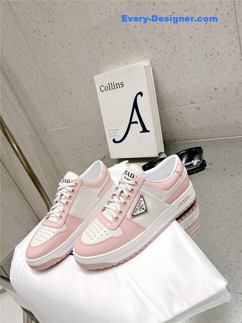 Pra*a leather sneakers