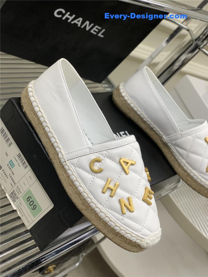 CC letter fisherman shoes