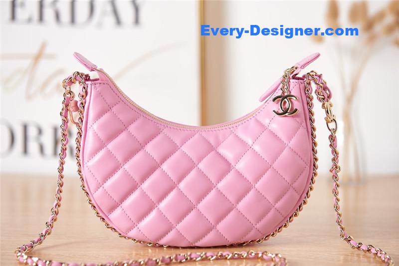 Ch**el small hobo bag pink