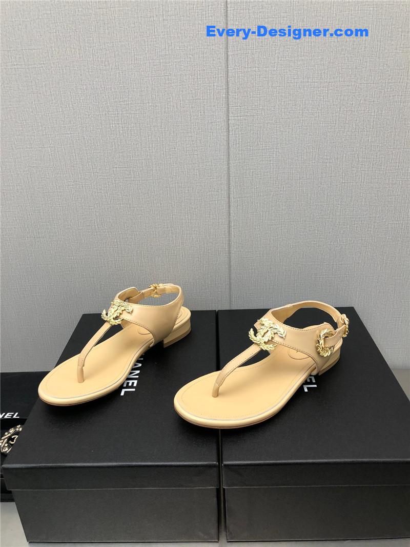 CC new C buckle sandals