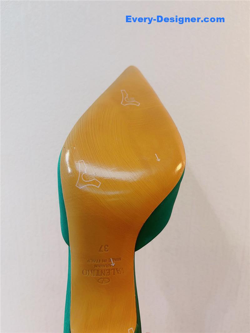 Va1e*ntin0 spring summer all-match high-heeled slippers
