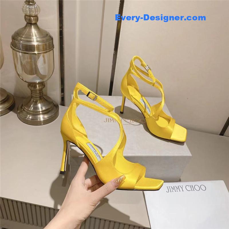 J1m*y Ch00 paris window custom high heels