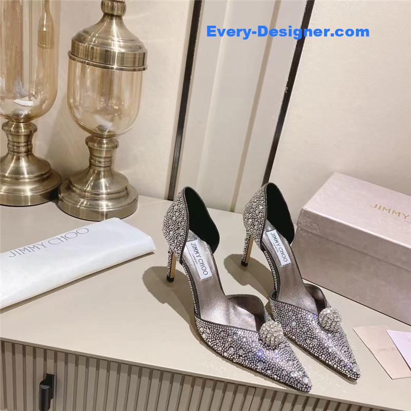 j1m*y ch00 D1am0nd wedding shoes