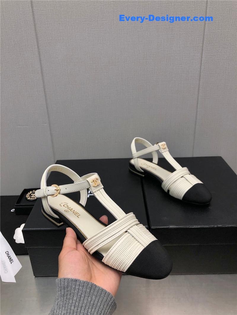 CC new C buckle rhinestone high heels