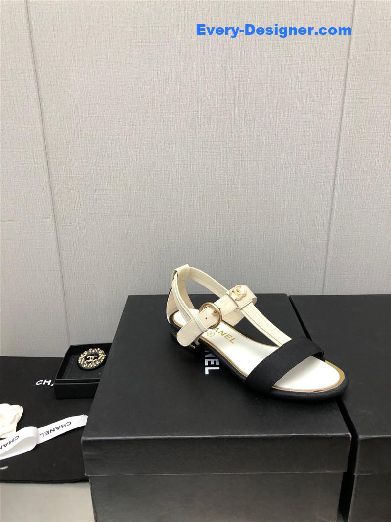 CC new C buckle rhinestone high heels