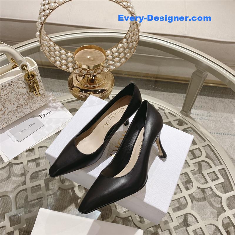 D10r spring and summer classic retro high heel shoes
