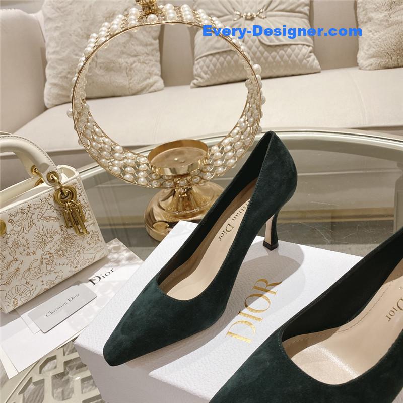 D10r spring and summer classic retro high heel shoes