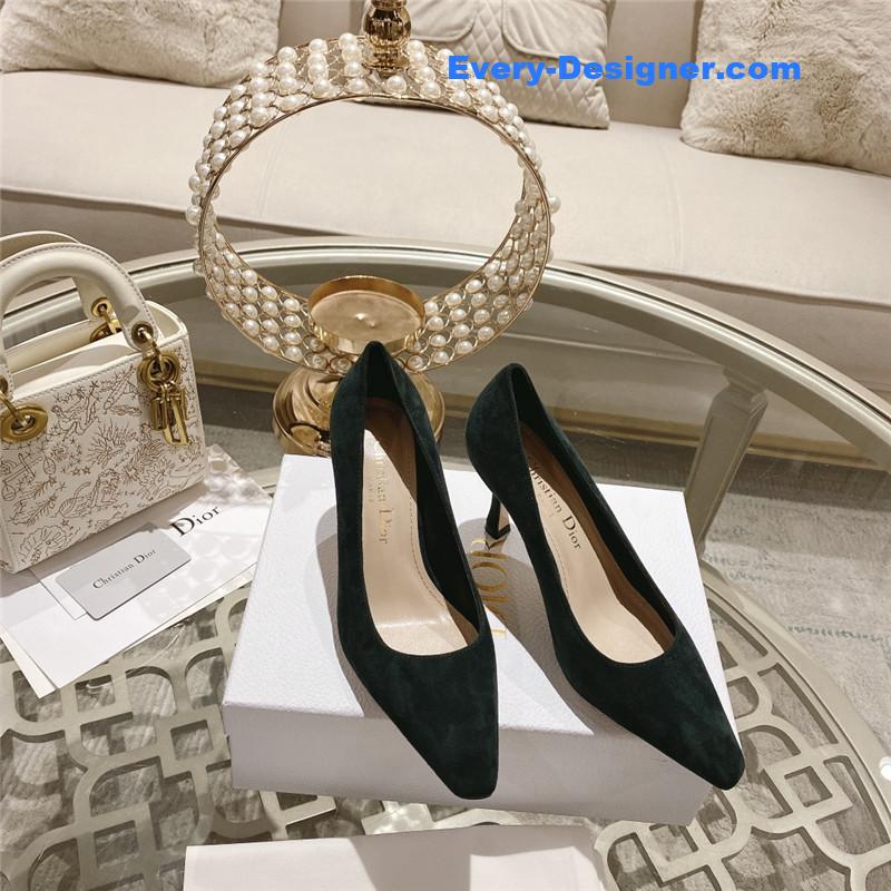 D10r spring and summer classic retro high heel shoes