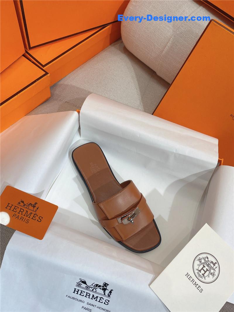 H**me5 new giulia flat kelly buckle slippers
