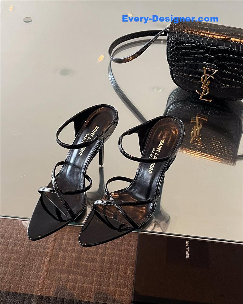 Y51 slim strap temperament sandals and slippers