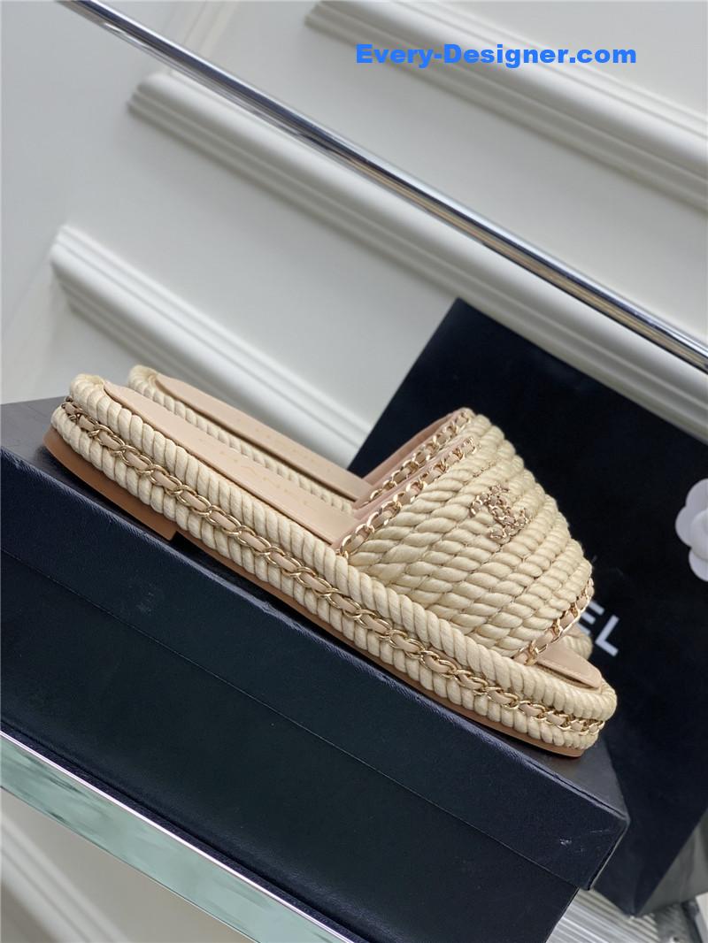 CC new woven slippers