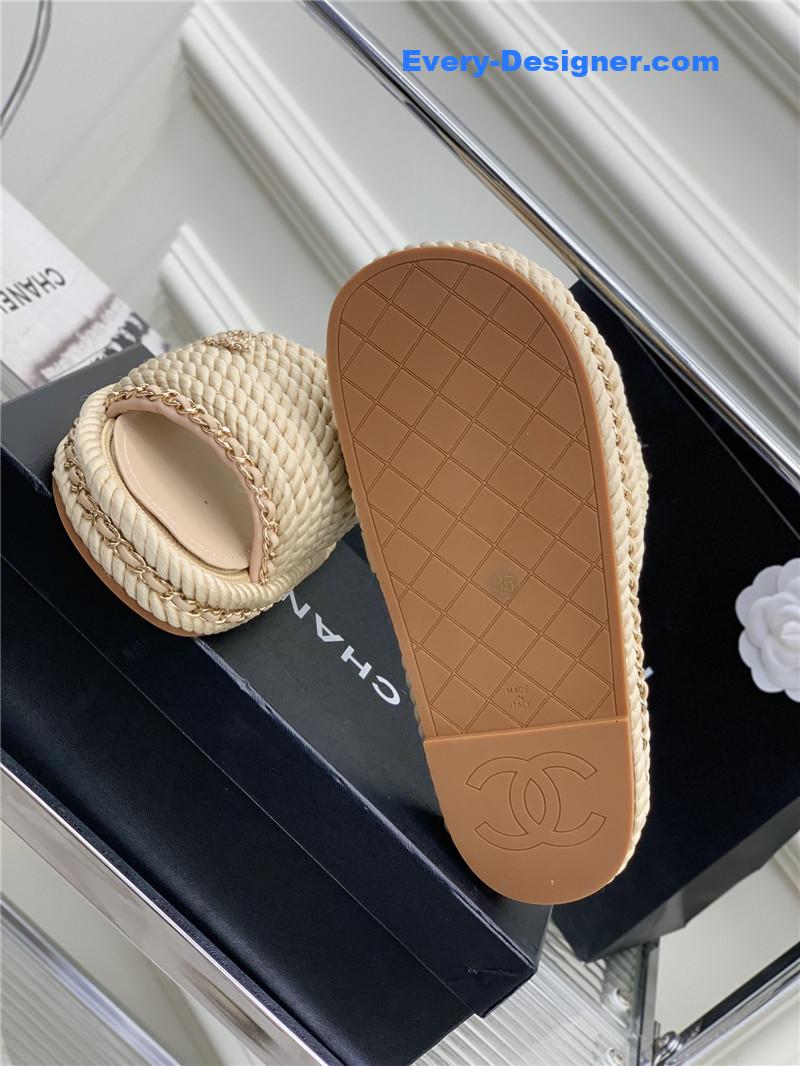 CC new woven slippers