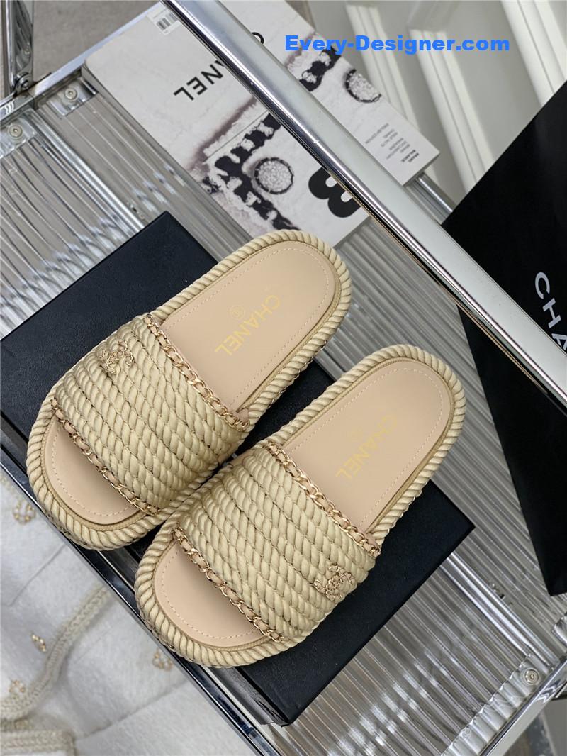 CC new woven slippers