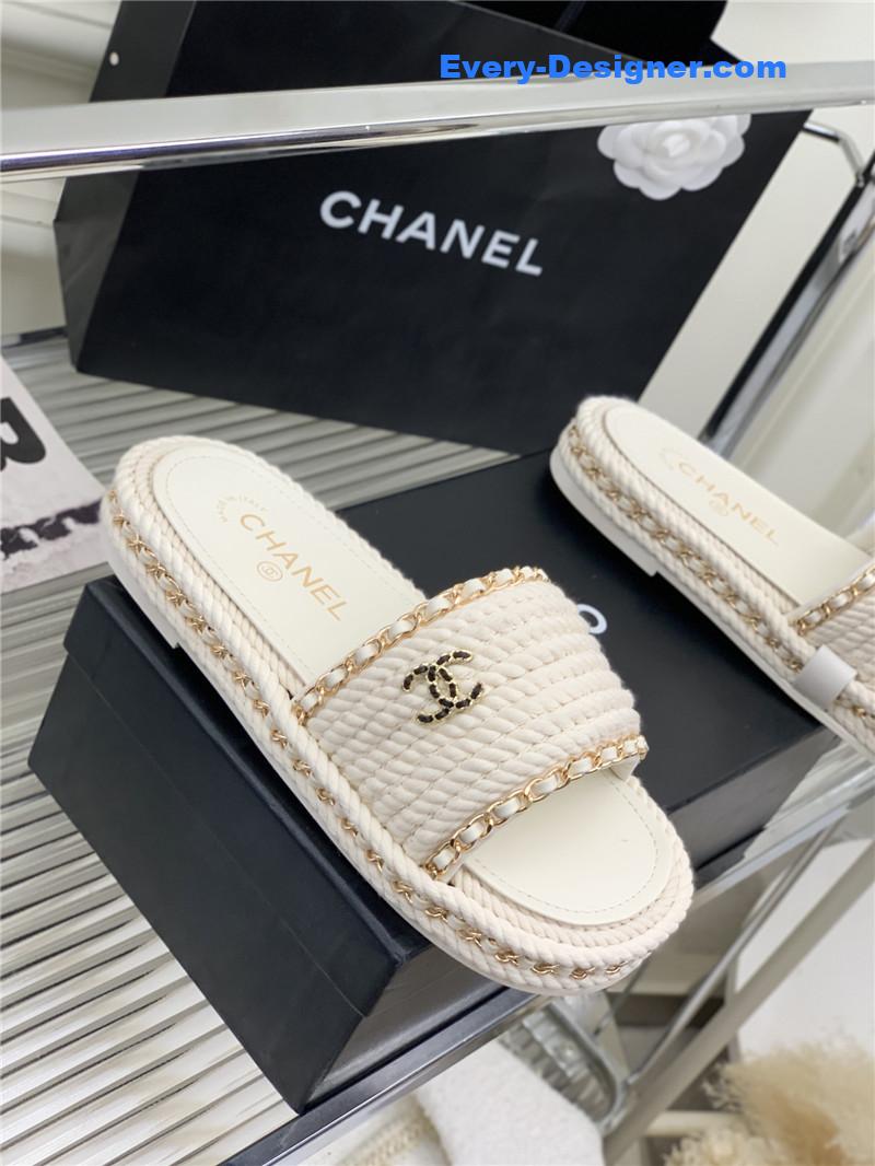 CC new woven slippers