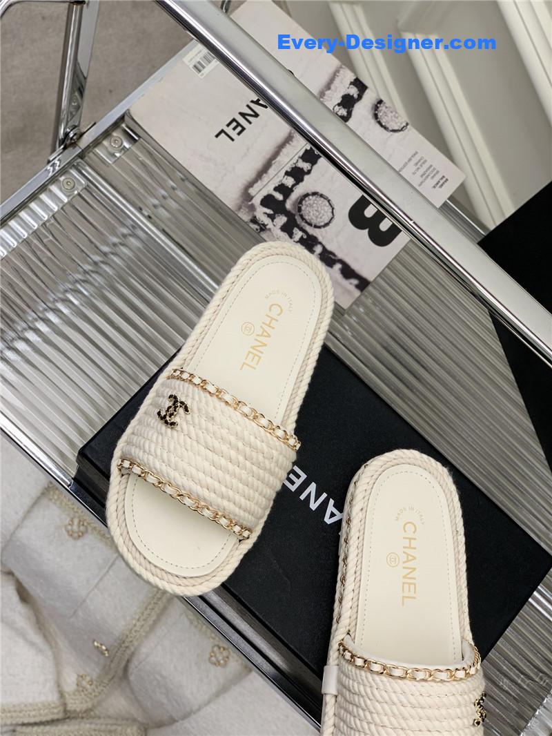 CC new woven slippers