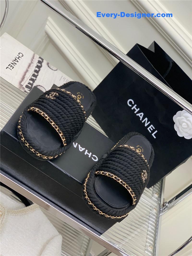 CC new woven slippers