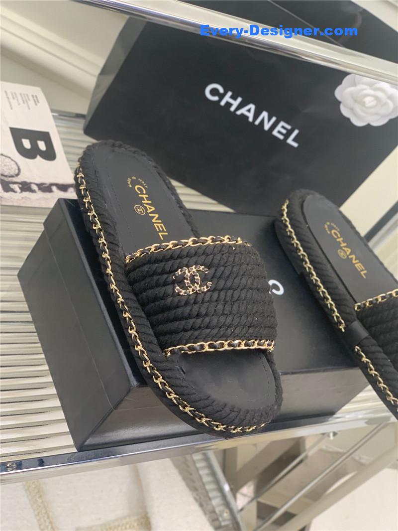 CC new woven slippers