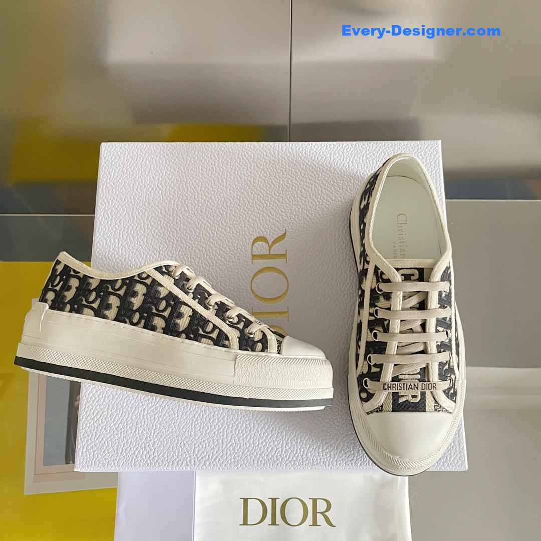 D10r couple platform canvas shoes