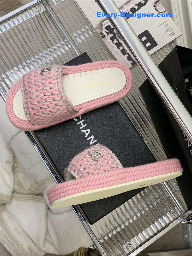 CC new woven slippers