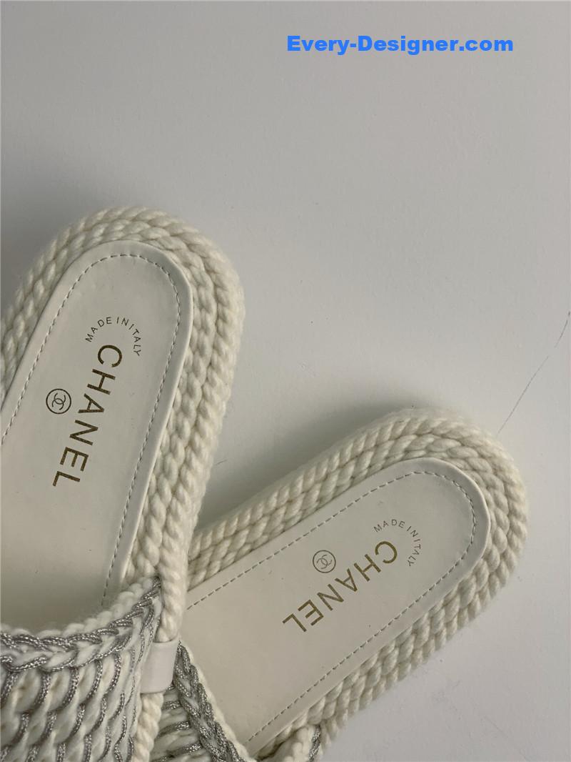 CC new woven slippers