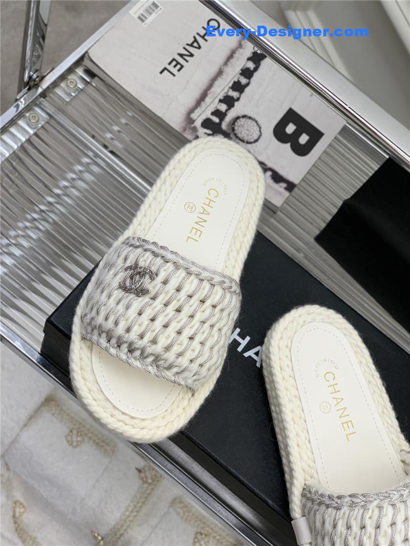 CC new woven slippers
