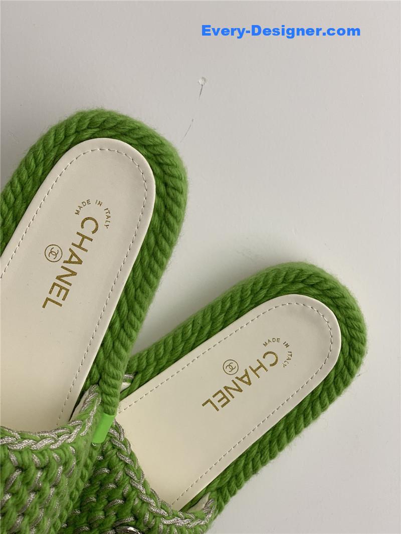 CC new woven slippers
