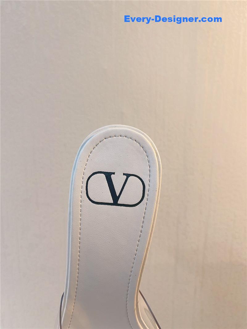Va1e*ntin0 spring summer all-match high-heeled slippers