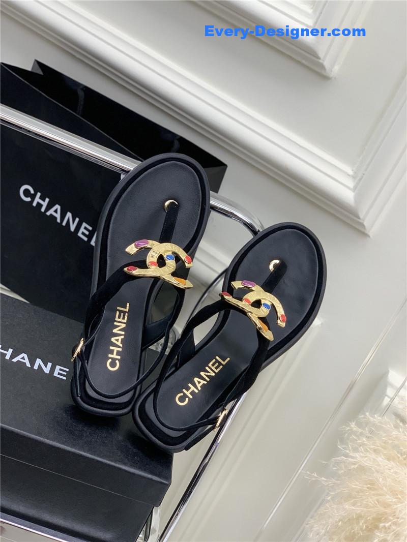 CC double c logo sandals