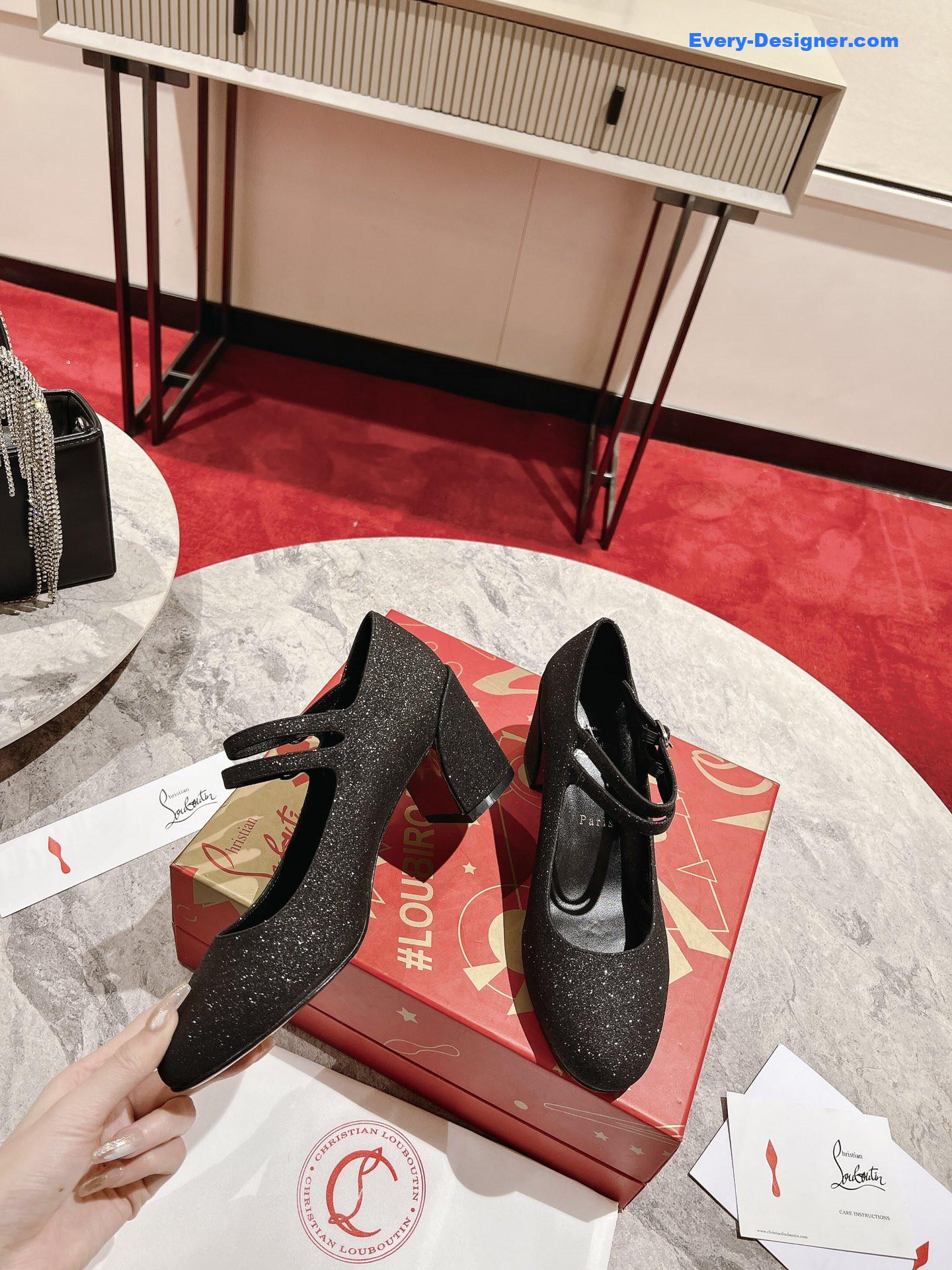 Chr1st1an louboutin mary jane shoes