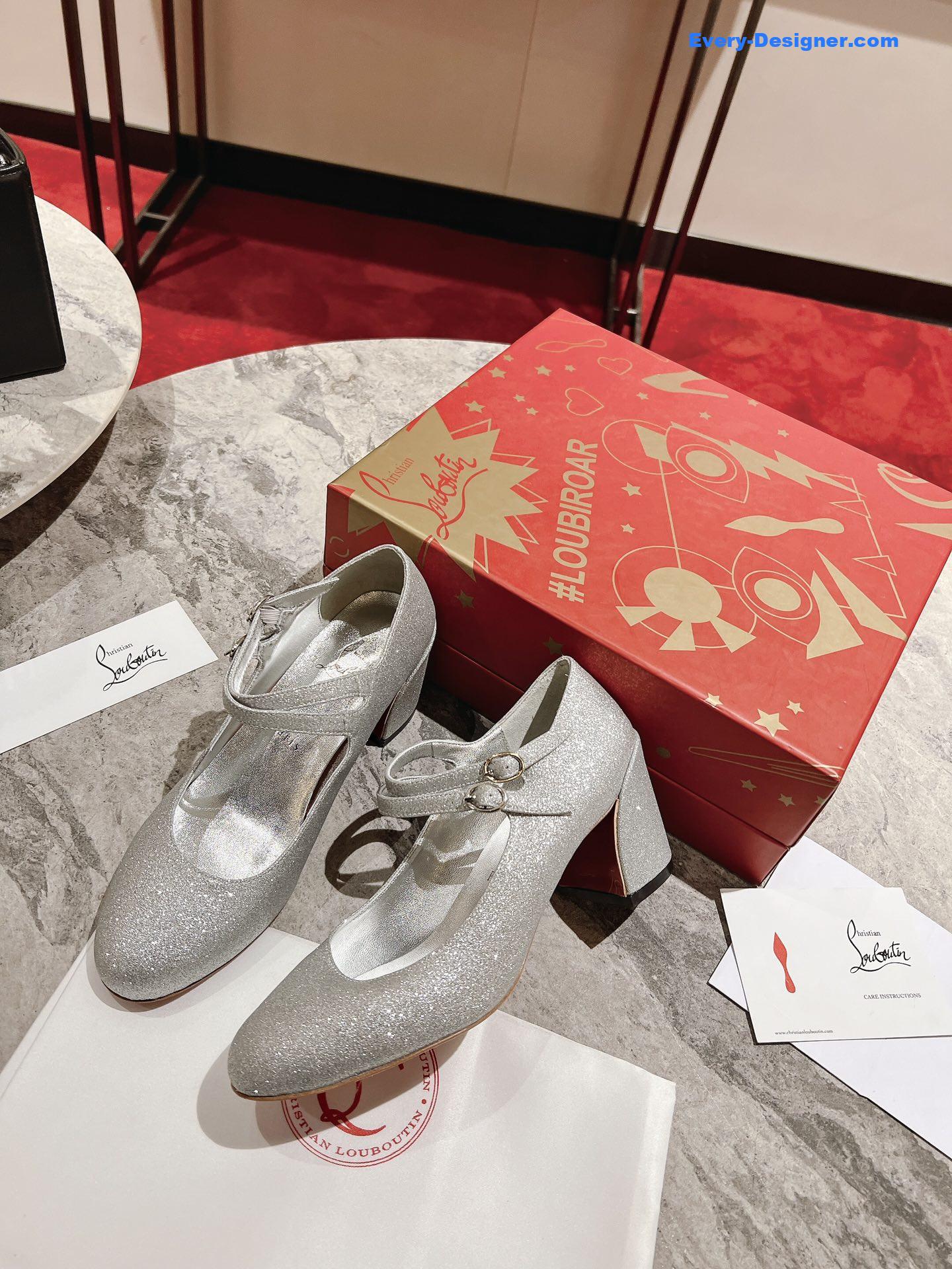 Chr1st1an louboutin mary jane shoes