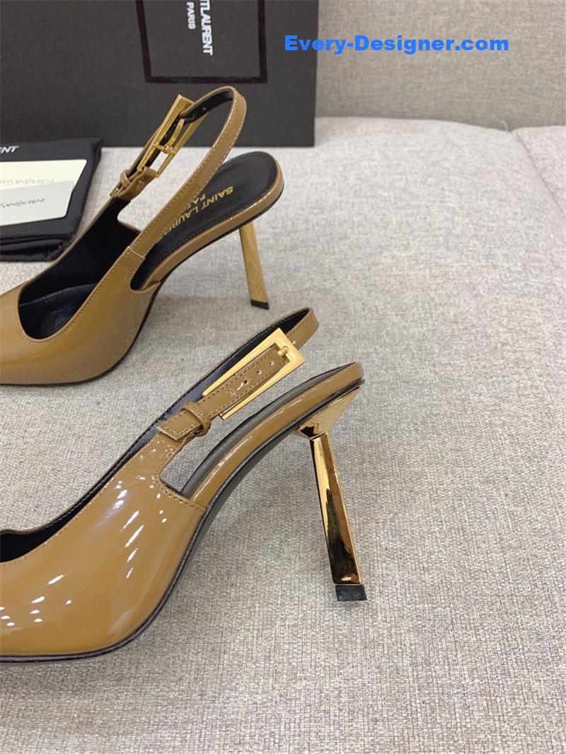 Versace Pointed Toe Heels Sandals