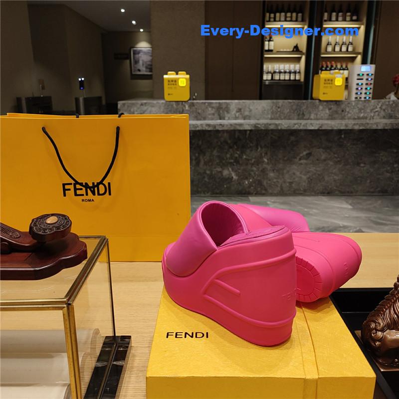 F**di wedge platform sandals