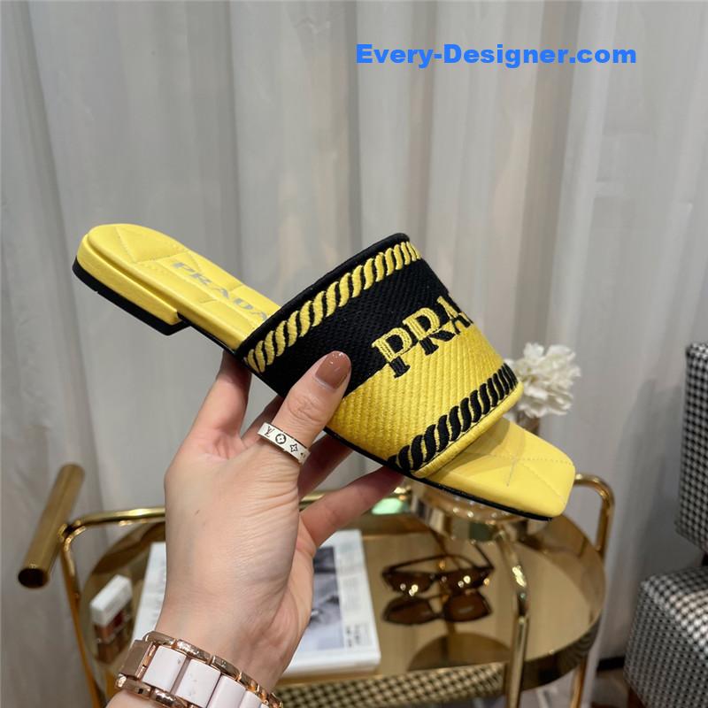 Pra*a knitted series slippers