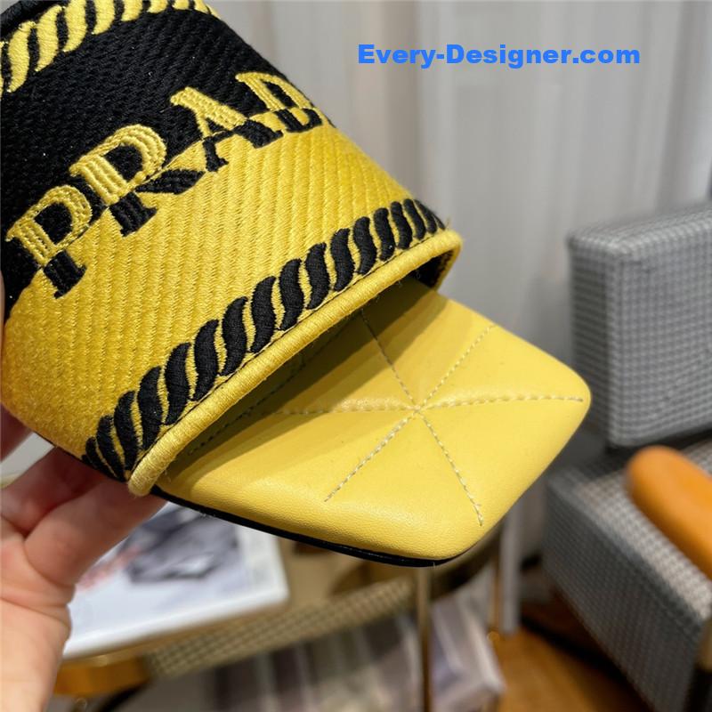 Pra*a knitted series slippers