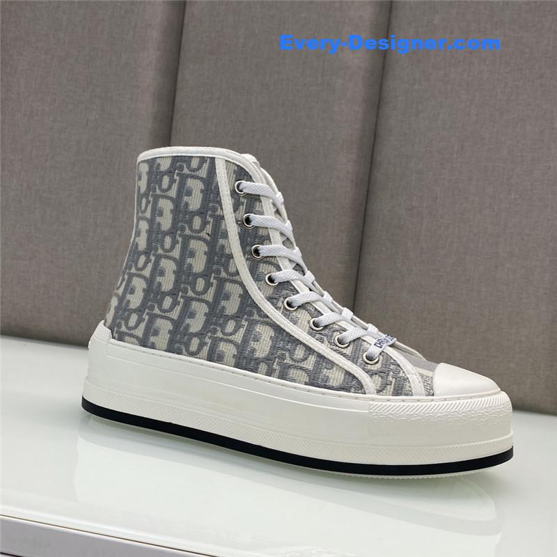 D10r couple models thick bottom strap high top casual shoes