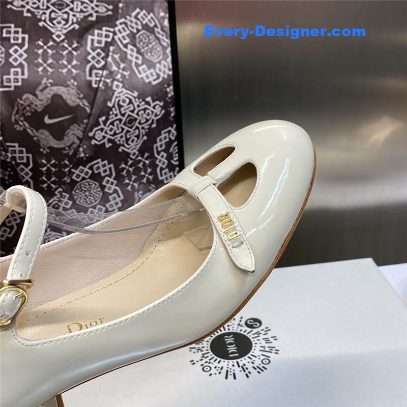 D10r retro roman style low heel doll women’s shoes