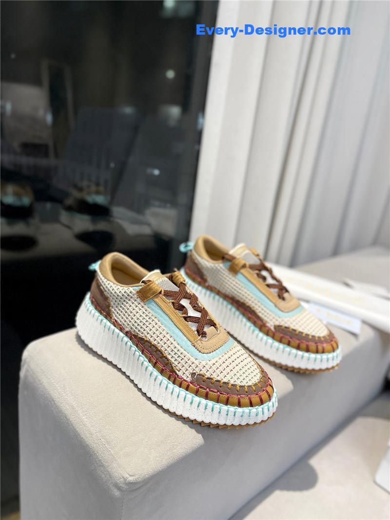 chloe rainbow series sneakers