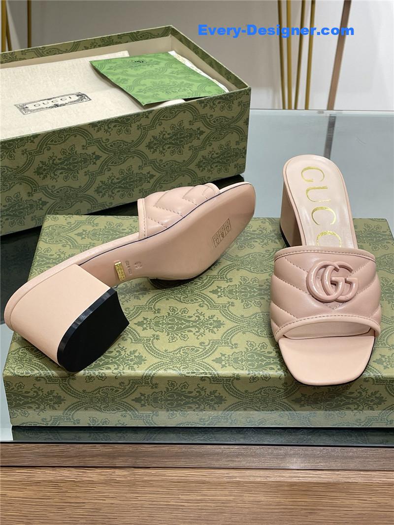 Gvc*1 gg buckle sandals slippers